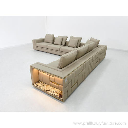 Modern light luxury sofa